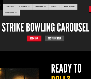 Strike Bowling Carousel