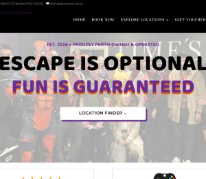 Time's Up Escape Rooms Bunbury